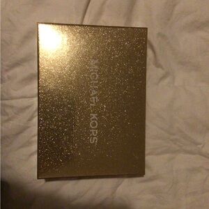 Michael Kors Gold Textured Adjustable Belt Bag